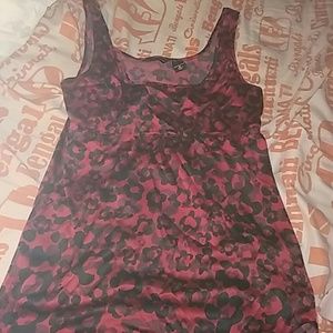 Silky babydoll blouse